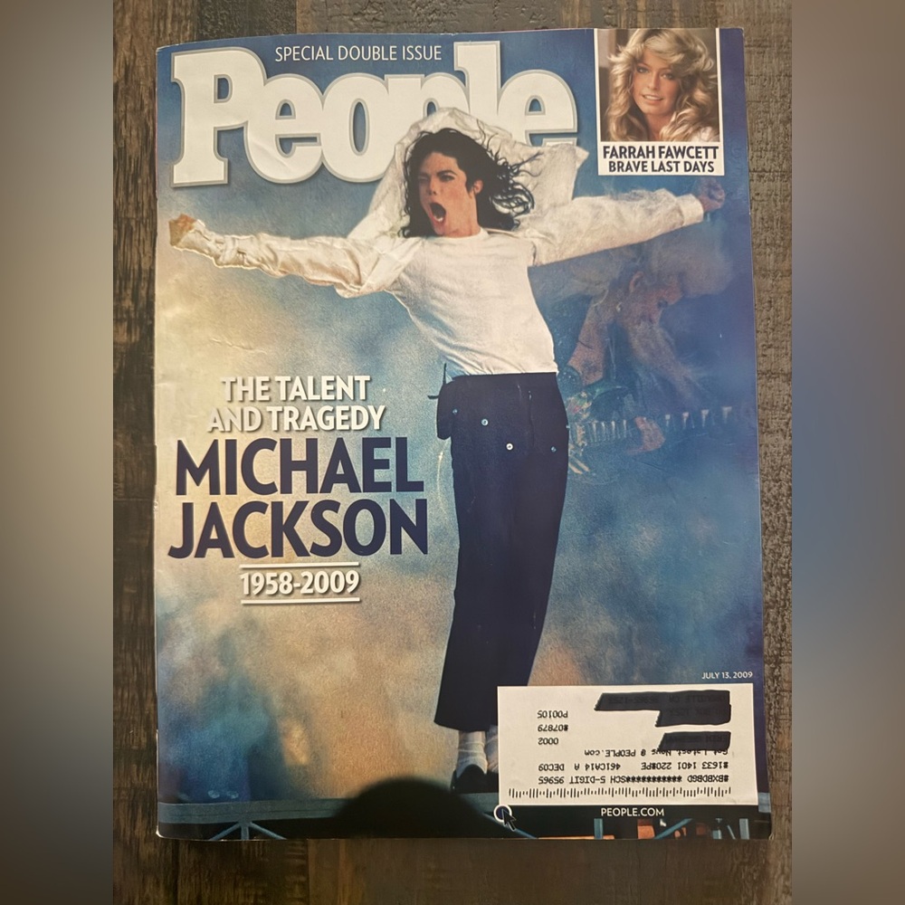 Michael Jackson People Magazine Cover Special Double Issue July 13, 2009